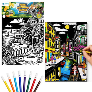 PepPlay Venice & Amalfi Velvet Art Kit - Toys & Games