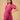 Petunia Pink Maternity Wrap Dress - S Maternity Casual Dress