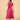 Petunia Pink Maternity Wrap Dress - S Maternity Casual Dress