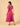 Petunia Pink Maternity Wrap Dress - S Maternity Casual Dress