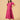 Petunia Pink Maternity Wrap Dress - S Maternity Casual Dress