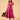 Petunia Pink Maternity Wrap Dress - S Maternity Casual Dress