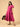 Petunia Pink Maternity Wrap Dress - S Maternity Casual Dress