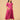 Petunia Pink Maternity Wrap Dress - S Maternity Casual Dress
