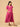 Petunia Pink Maternity Wrap Dress - S Maternity Casual Dress