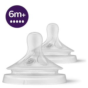 Philips Avent | Natural Baby Bottle Feeding Teat | The Mom Store - Silicone teat