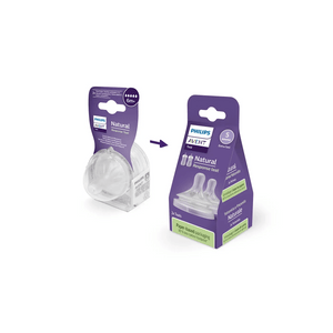Philips Avent | Natural Baby Bottle Feeding Teat | The Mom Store - Silicone teat