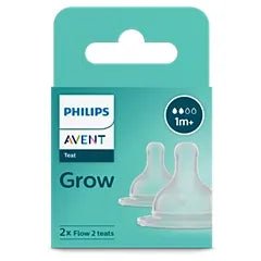 Philips Avent | Tulip Feeding Teat for Baby Bottles | The Mom Store - Silicone teat