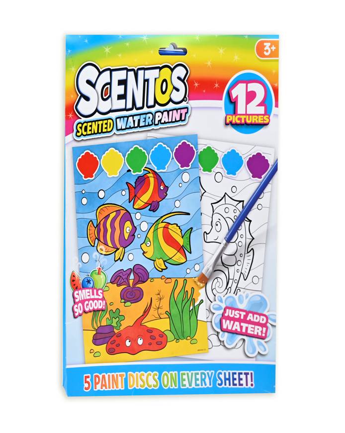 SCENTOS Magic Painting Pictures 12 Sheet