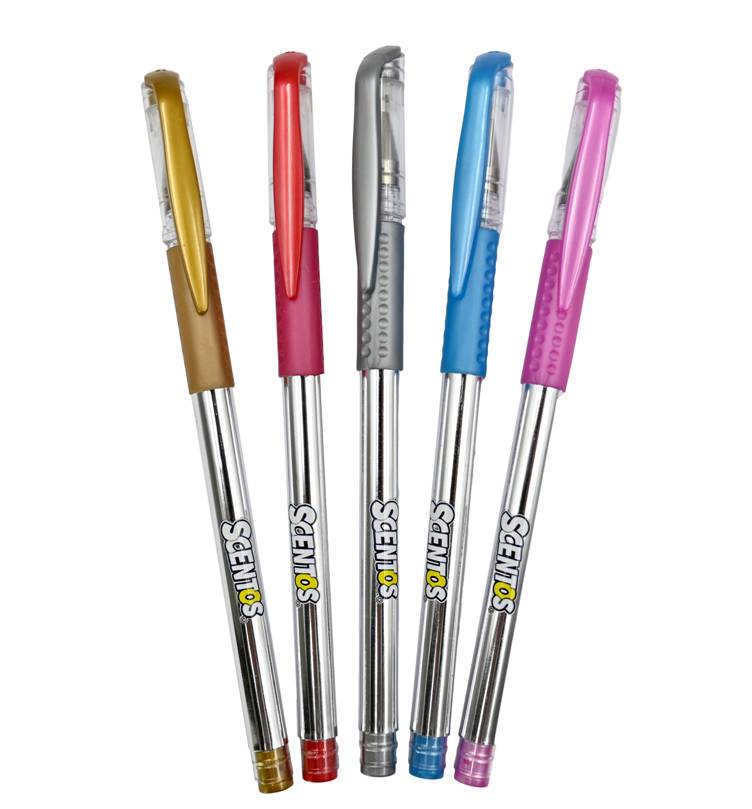  Scentos Scented Metallice Gel Pens Pack of 5