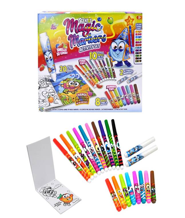  SCENTOS Magic Markers Activity Set