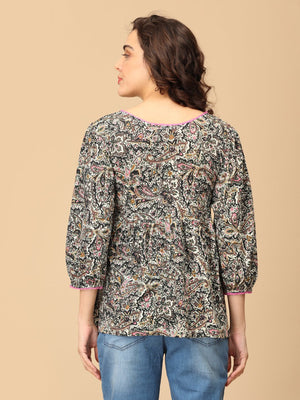 Pigment Pranks Maternity and Nursing Top - MAT - SD - PGMPR - S