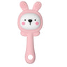 Pik A Boo Bunny Silicone Teether Rattle – Soft & Safe for Babies - PTYR13C3123681
