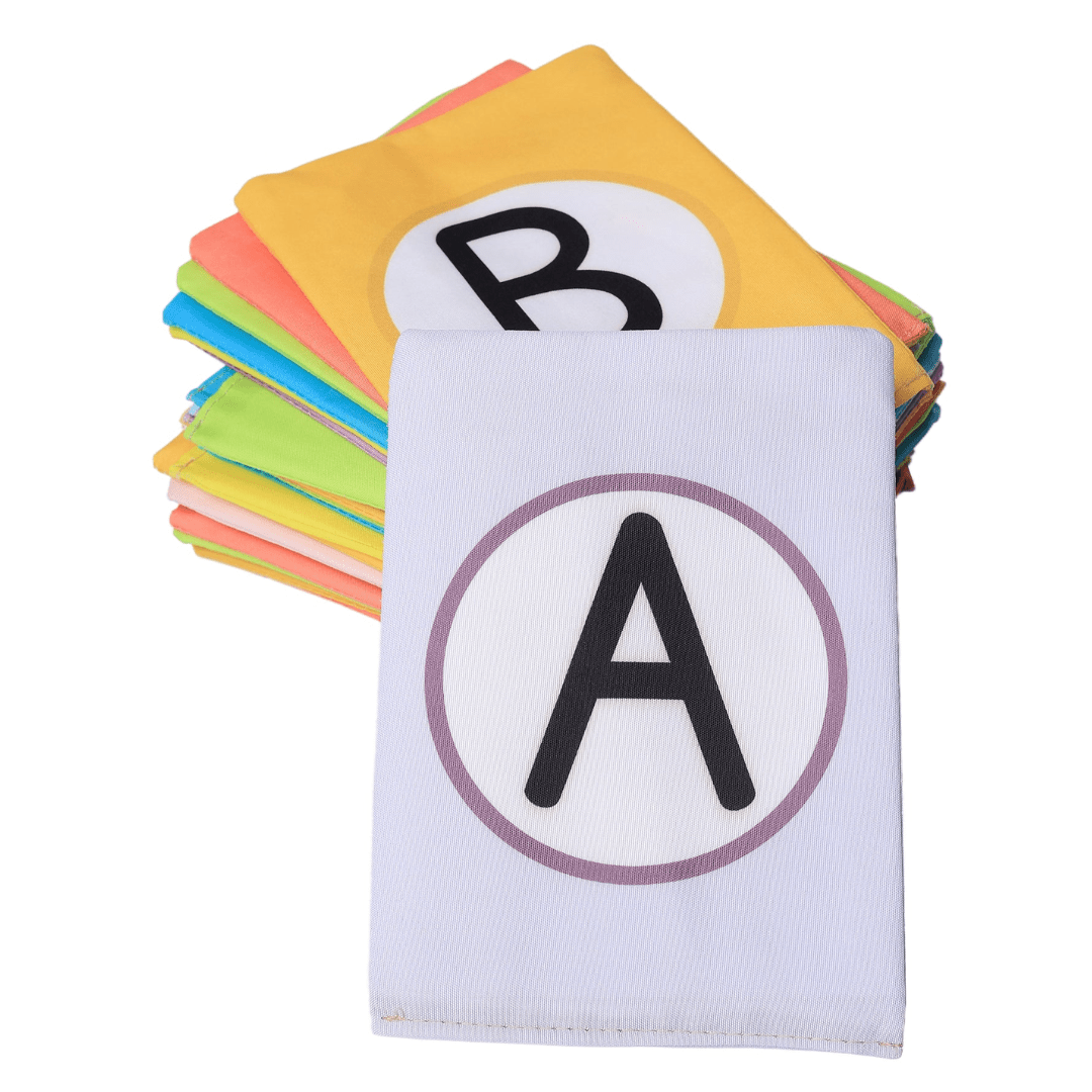 Pik A Boo Cloth Alphabet Flash Cards – Early Learning & Brain Boosting Fun - pab016033