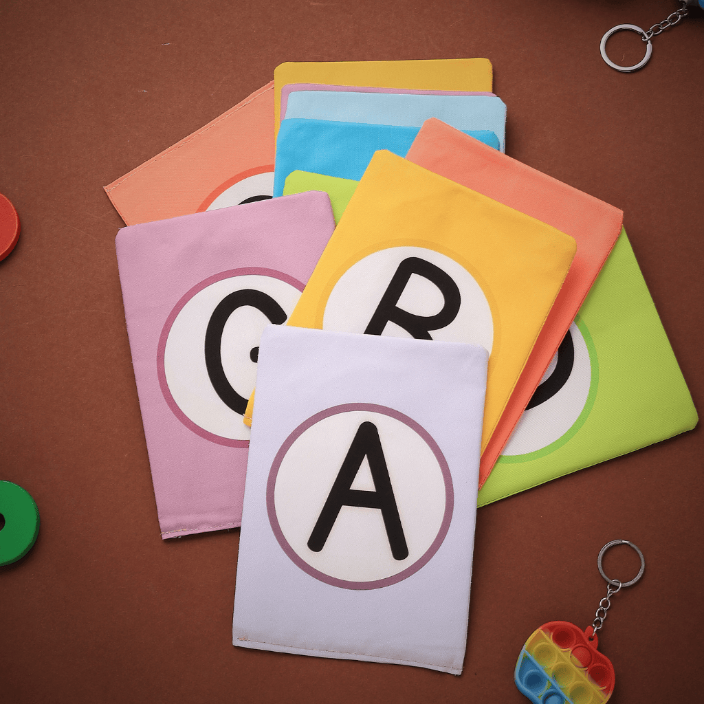 Pik A Boo Cloth Alphabet Flash Cards – Early Learning & Brain Boosting Fun - pab016033