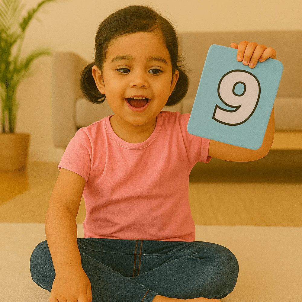 Pik A Boo Cloth Number Flash Cards – Early Learning & Brain Fun - pab016037