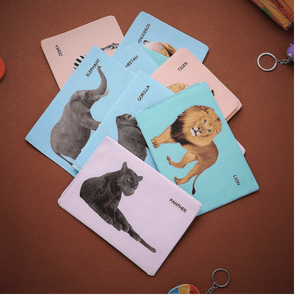 Pik A Boo Cloth Wild Animal Flash Cards – Early Learning & Brain Play - pab016039