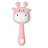 Pik A Boo Giraffe Silicone Rattle Teether Toy – Soft & Safe for 3–12 Months - PTYR13C3123673