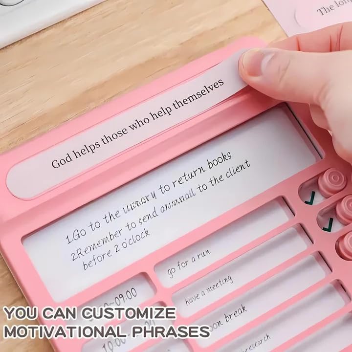 Pik A Boo Habit And Schedule Tracker For Kids Adults - Stationery