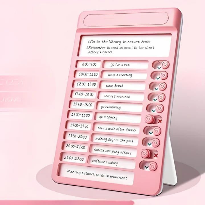 Pik A Boo Habit And Schedule Tracker For Kids Adults - Stationery