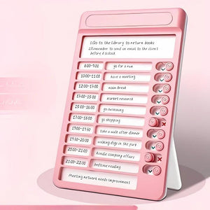 Pik A Boo Habit And Schedule Tracker For Kids Adults - Stationery