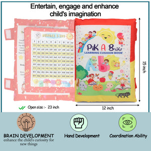 Pik A Boo Learning Cushion Book Level 1 – English Rhymes for Early Learners - pab016089