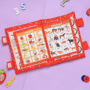 Pik A Boo Learning Cushion Book Level 1 – English Rhymes for Early Learners - pab016089