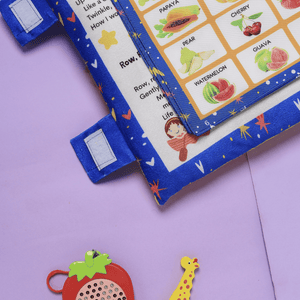 Pik A Boo Learning Cushion Book Level 1 – English Rhymes for Early Learners - pab016089