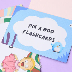 PiK A BOO Positive Affirmations Flash Cards | Early Learning for Kids - pab016087