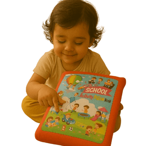 Pik A Boo Pre - School Activity Pillow Book – Soft Learning Toy for Toddlers - 1602020450