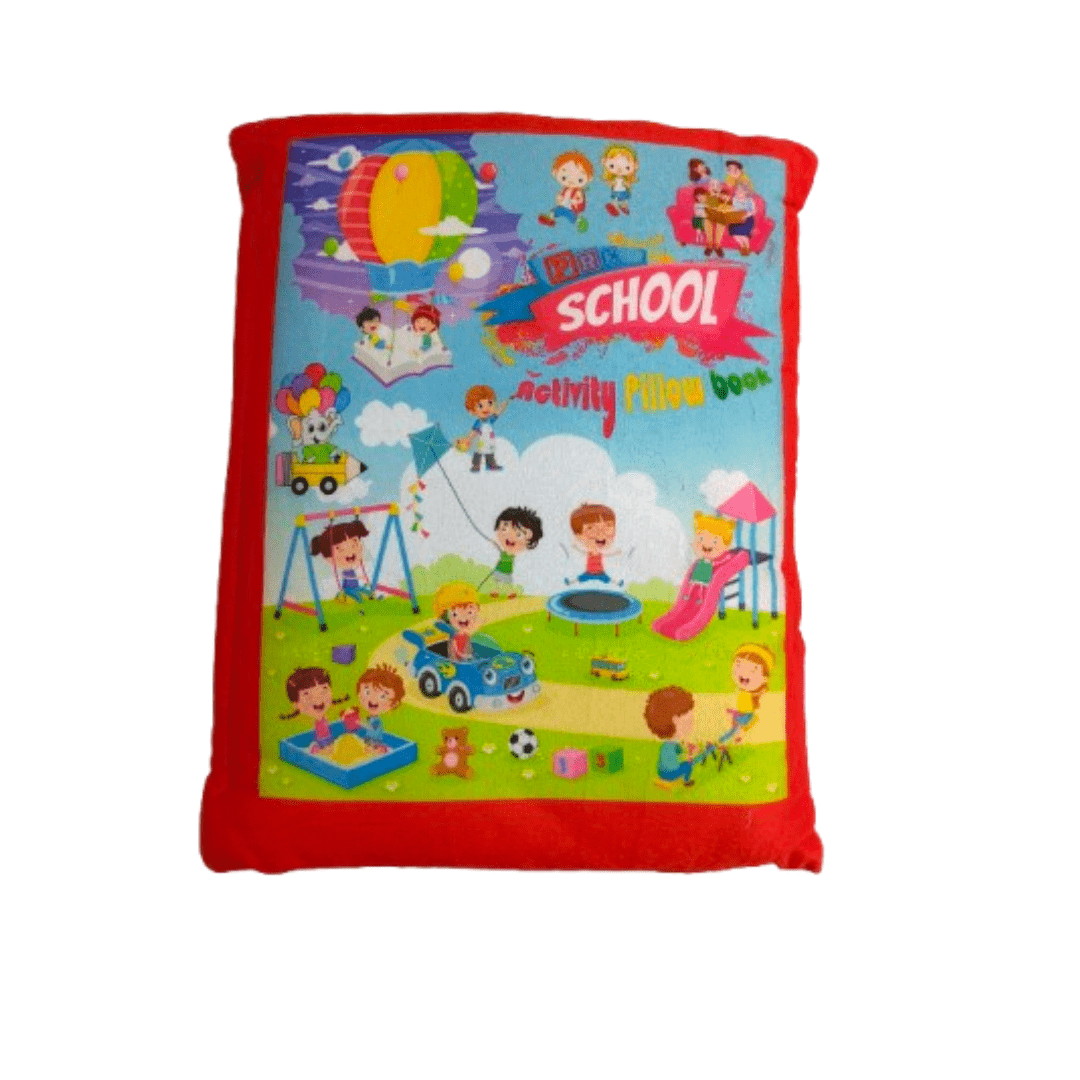 Pik A Boo Pre - School Activity Pillow Book – Soft Learning Toy for Toddlers - 1602020450