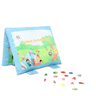 Pik A Boo Quiet Busy Velcro Activity Cushion Book – Soft Toy for Toddlers - 161201841