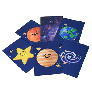 PiK A BOO Solar System Flash Cards – Colorful & Educational | Early Learning - pab016092