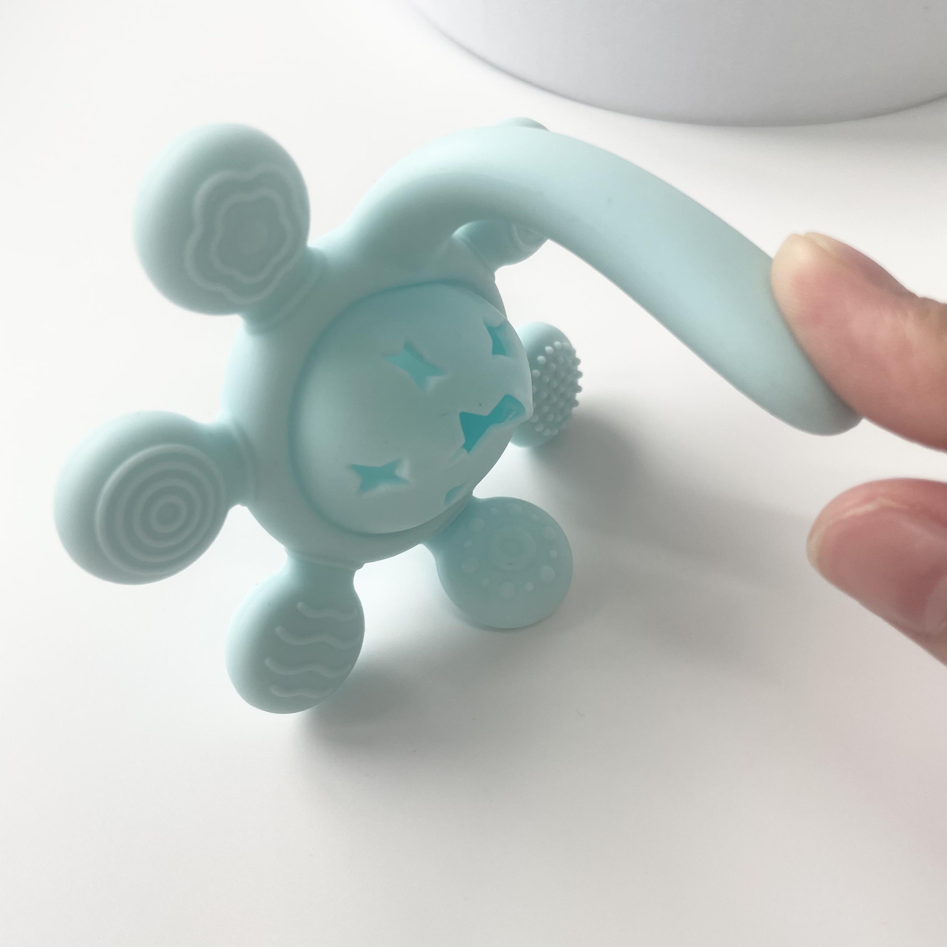Pik A Boo Sun Silicone Teether Rattle Toy – Soft & Safe for Babies - PTYR11C3012371