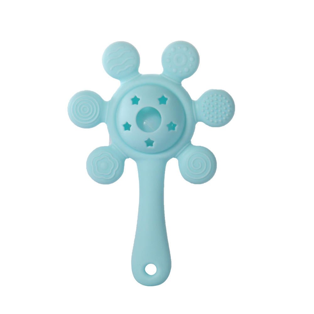 Pik A Boo Sun Silicone Teether Rattle Toy – Soft & Safe for Babies - PTYR11C3012372