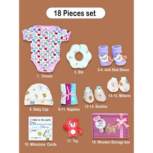 Pink Blush Newborn Hamper 0 - 12 Months - Baby Gifting