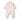 Pink bunny and Hearts Full Sleeves Jumpsuit Romper for Tiny Toddlers - 6 - 12 Months Kids Clothing