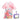 Pink Bunny Lightweight Microfibre Hooded Swim Poncho/ beach coverup towel for Kids with Free Washbag - 2 - 4 Years Swim