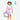 Pink Bunny, Toddlers & Kids Swimwear with matching Hat, Free Wash Bag & Free Swim Detergent - 3 - 4 Years Swim