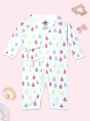 Pink Drops Infant Romper (Jabla Style)