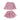 Pink Dual Bow Tweed style 2 pcs, Skirt and Top Winterwear set for Girls. - 3 - 4 Years Kids Clothing