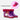 Pink Fox Flexible Rubber Rain Gumboots for Toddlers and Kids - Little Surprise BoxPink Fox Flexible Rubber Rain Gumboots for Toddlers and Kids