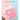 Pink Hearts Designed Organic Muslin Blanket, Bib and Napkin Matching Set - Bedding