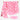 Pink Hearts Designed Organic Muslin Blanket, Bib and Napkin Matching Set - Bedding