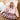 Pink Lil Bow cardigan & Checked Skirt, Winterwear, 2Pcs set for Girls - 2 - 3 Years Kids Clothing