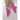 Pink Mini Hearts 3d Bow Socks for Kids - Little Surprise BoxPink Mini Hearts 3d Bow Socks for Kids