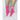 Pink Mini Hearts 3d Bow Socks for Kids - Little Surprise BoxPink Mini Hearts 3d Bow Socks for Kids