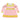 Pink & Mustard Big Bow & Stripes Sailor neck Winter wear Frock for girls - 2 - 3 Years Kids Clothing