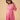 Pink Pearl Maternity Wrap Dress - S Maternity Casual Dress