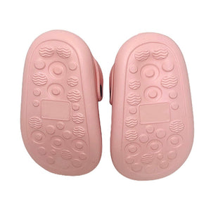 Pink Pinwheel Slip on Clogs, Summer/Monsoon all season Footwear for Toddlers & Kids - Little Surprise BoxPink Pinwheel Slip on Clogs, Summer/Monsoon all season Footwear for Toddlers & Kids